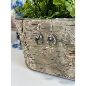 Handmade Cherry Blosson Tree Earrings